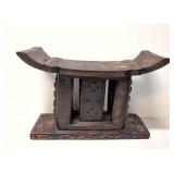 Rare !! Ghana African Ashanti Carved stool