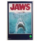 Authentic Jaws Movie Poster signed by Richard Drey