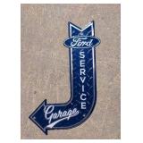 Ford Service Garage Aluminum Arrow sign
