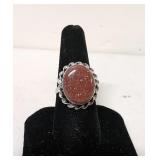 .925 Ring with Sunstone