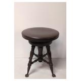 Antique Mahogany piano Stool