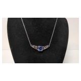 .925 Sapplhire estae necklace