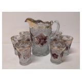 Antique Victorian style 7 pc. Beverage Set