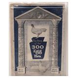 Paperback book on 300 egg Hen