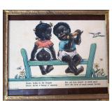 Black Americana Folk Art Print