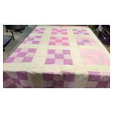 Hand Stitched queen quilt