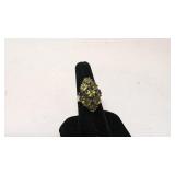.925 Peridot Ring