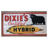 Dixie's Certified Hybrid Corn Sign