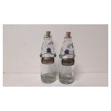 (2) Natraj Codd Neck Scotch & Vodka bottles