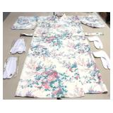 Woman Japanese Cherry Blossoms Kimono & socks