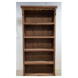 Solid Pine open bookcase