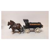 Ertl Continental Oil Co., Horse & Tanker wagon bak