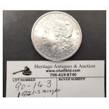 1921 - S Morgan Silver Dollar