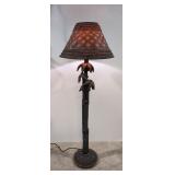 Outdoor Palm Tree Style Resin Floor Lamp