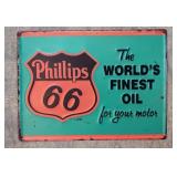 Phillips 66 World's Finest Oil Sign