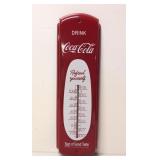 Drink Coca Cola metal thermometer