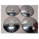 Foour 1970 - 80s Volkswagen Bug Chrome hubcaps