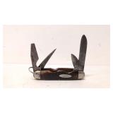 1940 - 64 Case 4 blade Jig Bone camping knife
