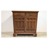 Davis Cabinet Solid Walnut Console Cabinet