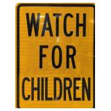 Watch for Children Reflective sign