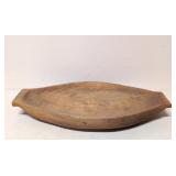 Wooden Fruit or Dough Bowl