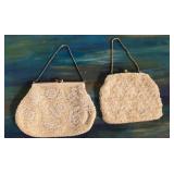 (2) Vintage Walborg beaded purses