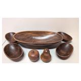 Adirondack 7 piece salad bowl set