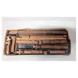 Vintage Rubber Stamp Set