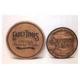 Two Wood Whiskey Advertising signs