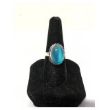 .925 Cats Eye Cocktail Ring