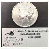 1922 Peace Silver Dollar