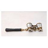 Rare! Marchard Paris Brass & Mother of pearl opera