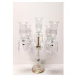Vintage crystal 5 light candelabra