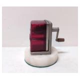 Vintage Bostonette Pencil Sharpener on marble