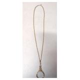 Joan Rivers Magnifying Glass necklace