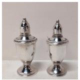 Duchin Creations Sterling Salt & Pepper shakers