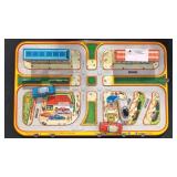 Vintage Technofix City Traffic Drive & Park Litho