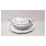 Johnson Bros Covered Casserole Dish & Platter