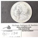 1921 D Morgan Silver Dollar