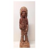 Cigar Store American Indian Chief Statue