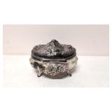 Art Deco Jewelry casket by Rogers Silverplate