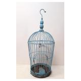 Blue Wire Bird Cage