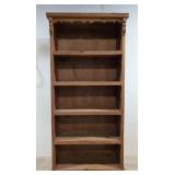 Solid Pine Open Bookcase
