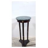 Marble top plant stand