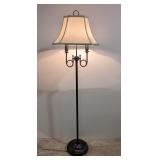 2 light floor lamp