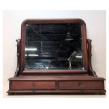 Mahogany Dressing table top mirror