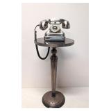 Push Button Telephone ad stand