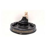 Vintage Black Velvet Whiskey advertising ashtray