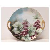 Elite France hand painted doule handled platter