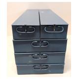(5) Safety Deposit Metal Boxes
